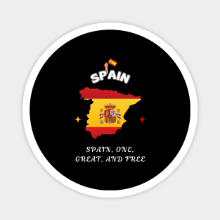 Spanish Pride, Spain one great and free Magnet